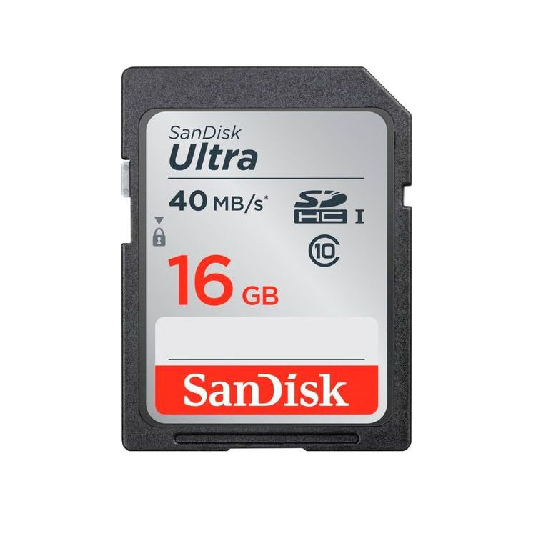 SanDisk SDHC 16Gb Class10 Ultra